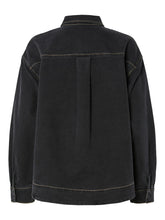 Pieces Mathea Denim Shirt - Black